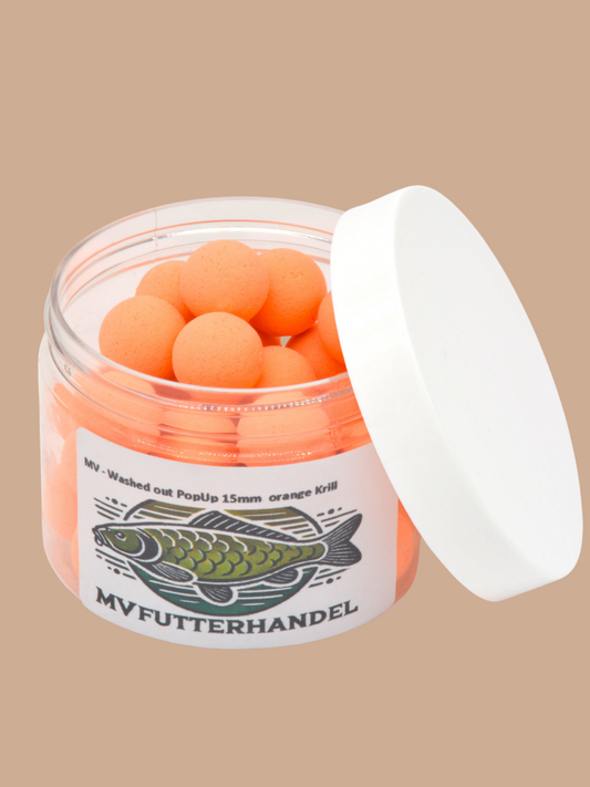 washed out PopUp orange Krill 15mm