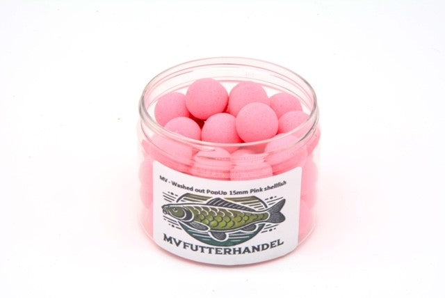 washed out PopUp pink shellfish 15mm
