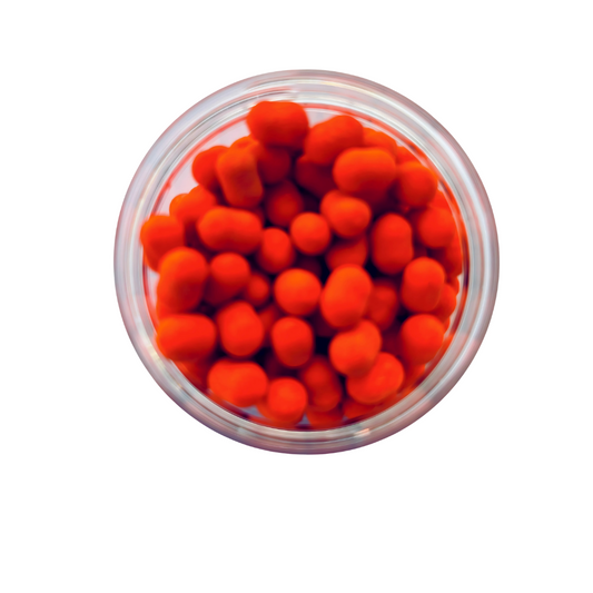 mini dumbell wafter orange shellfish
