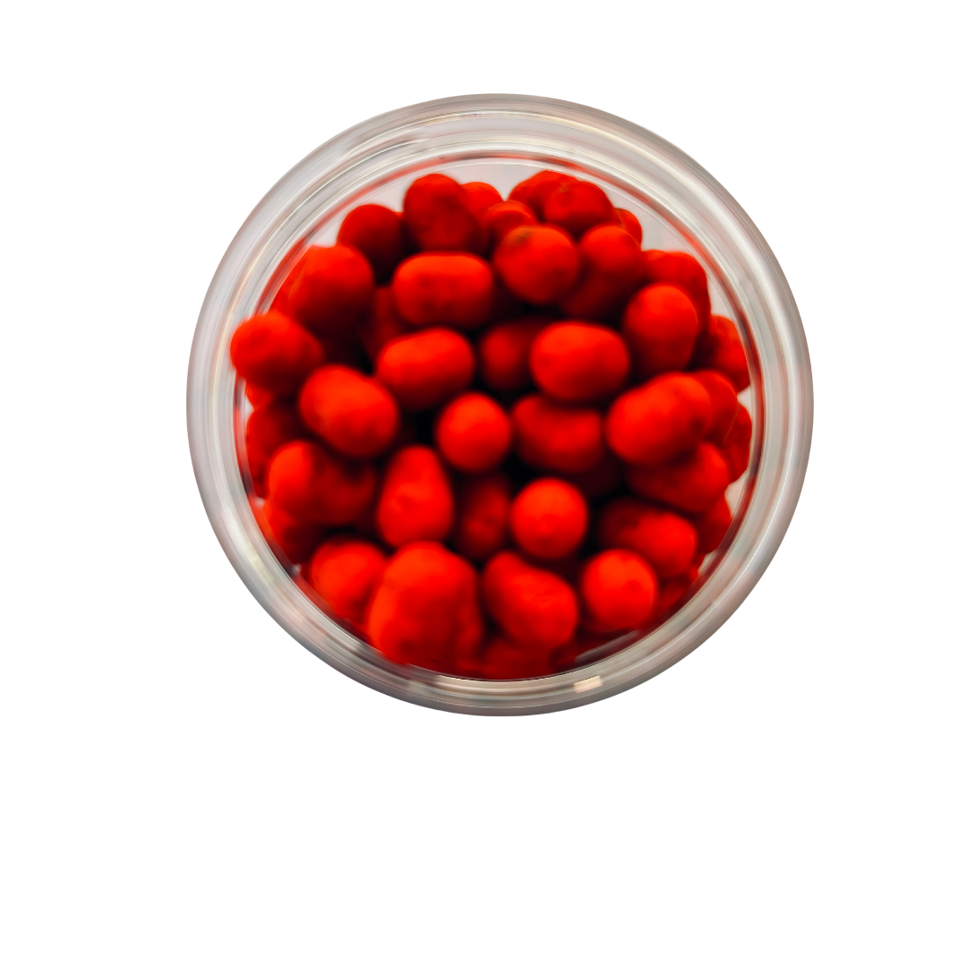 mini dumbell wafter fluo red liver
